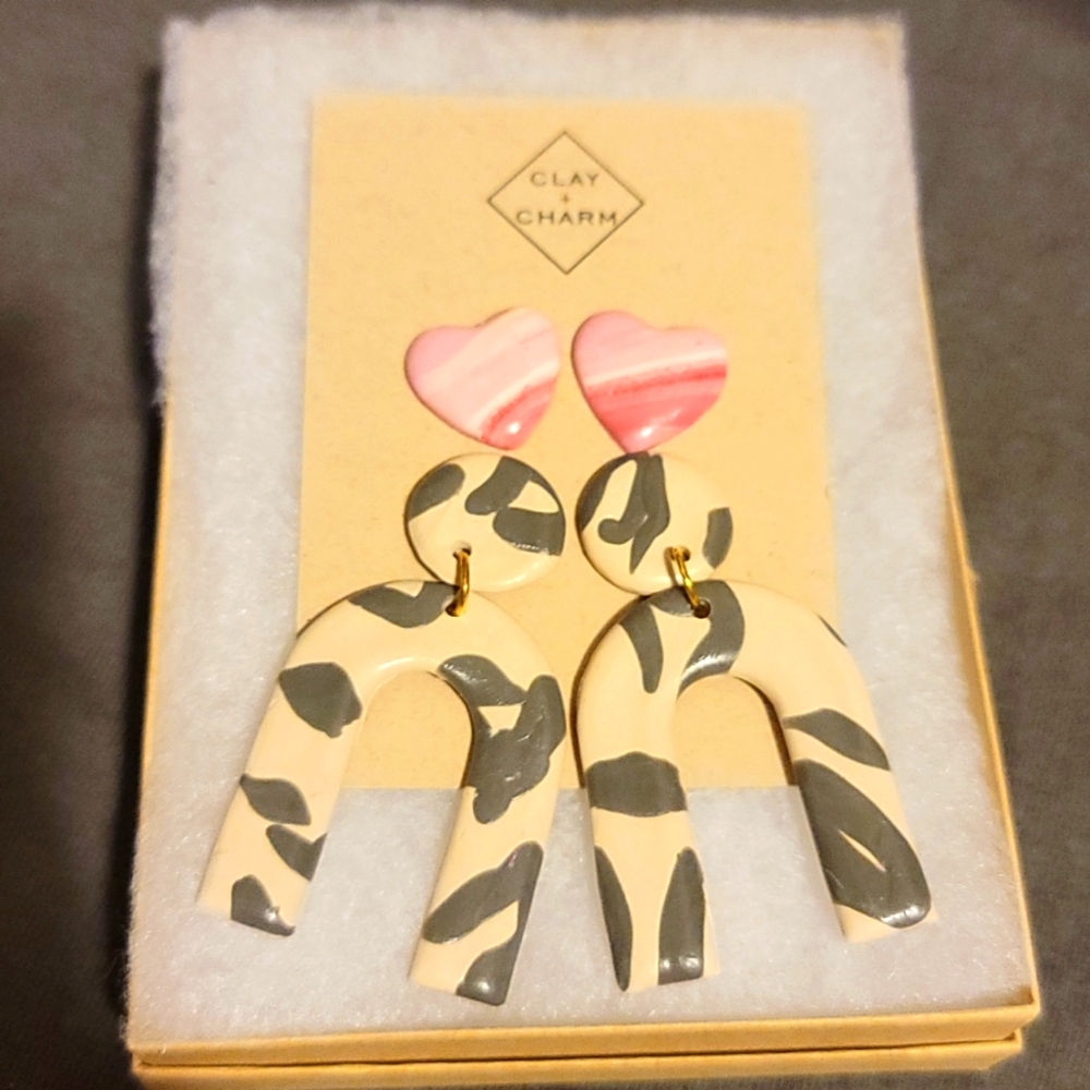 Two Pairs of New Earrings Set